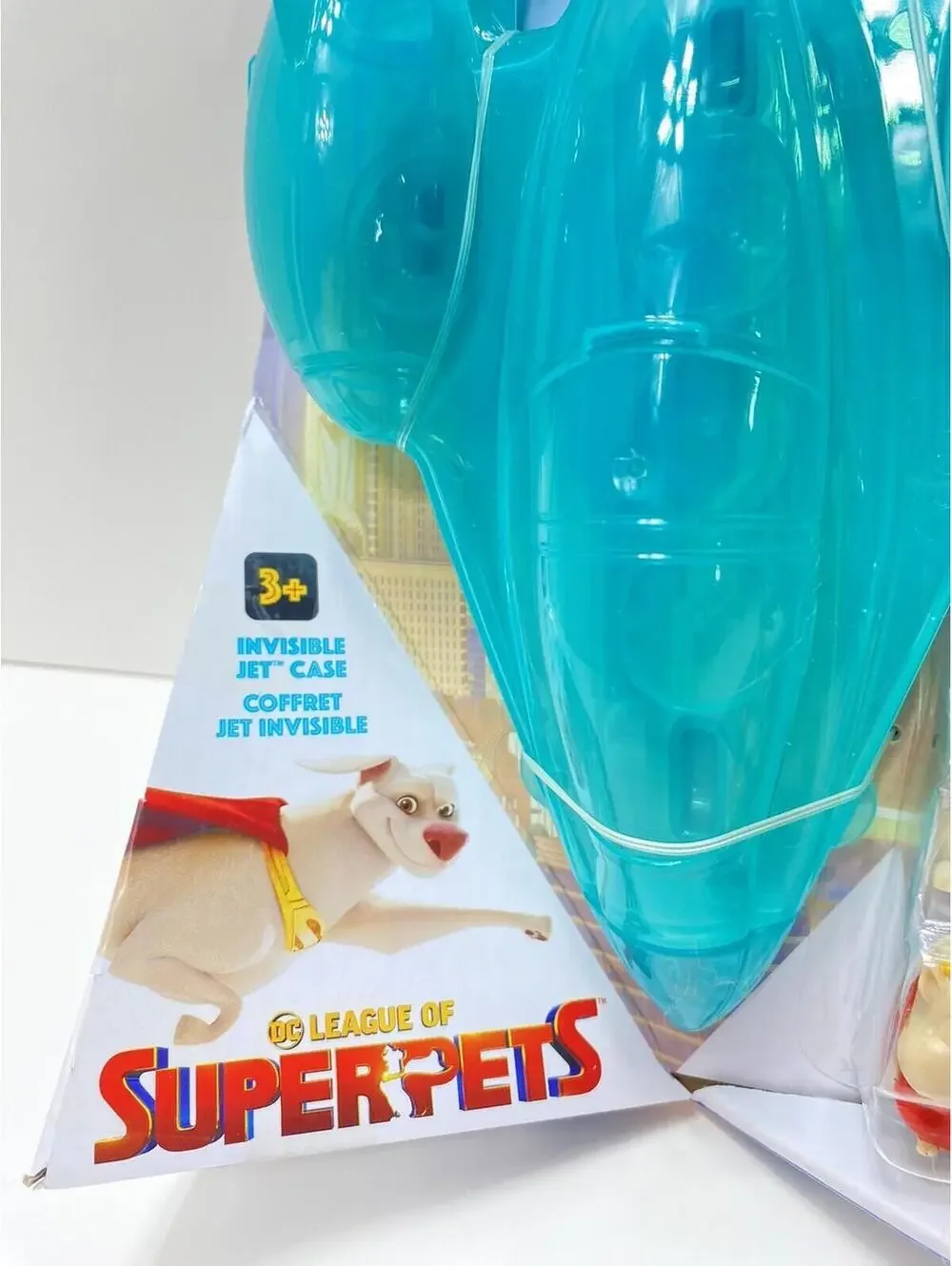Fisher Price DC League of Super-Pets Invisible Jet Case Mini Figure 5-Pack